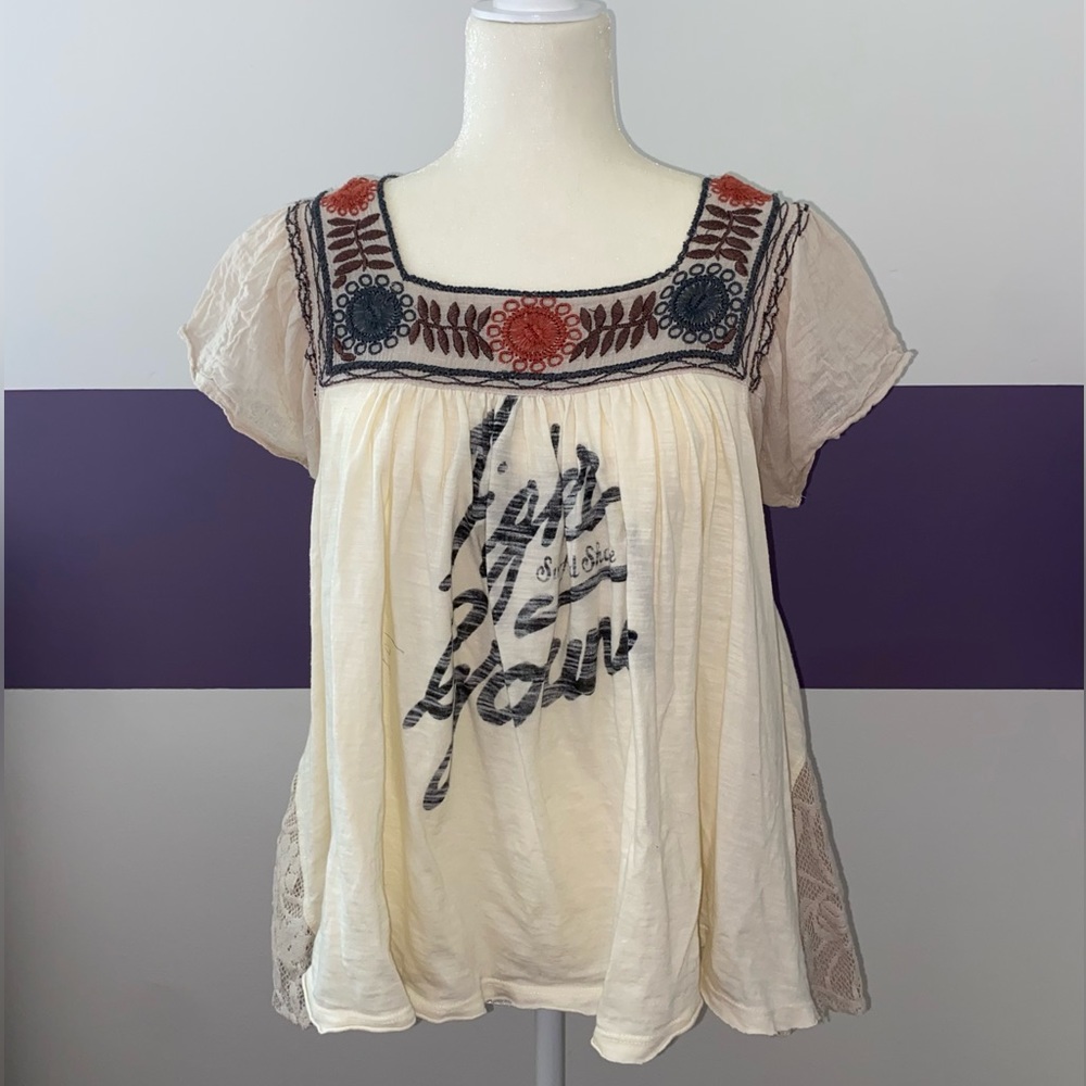 Free People "Higher Ground" Top S